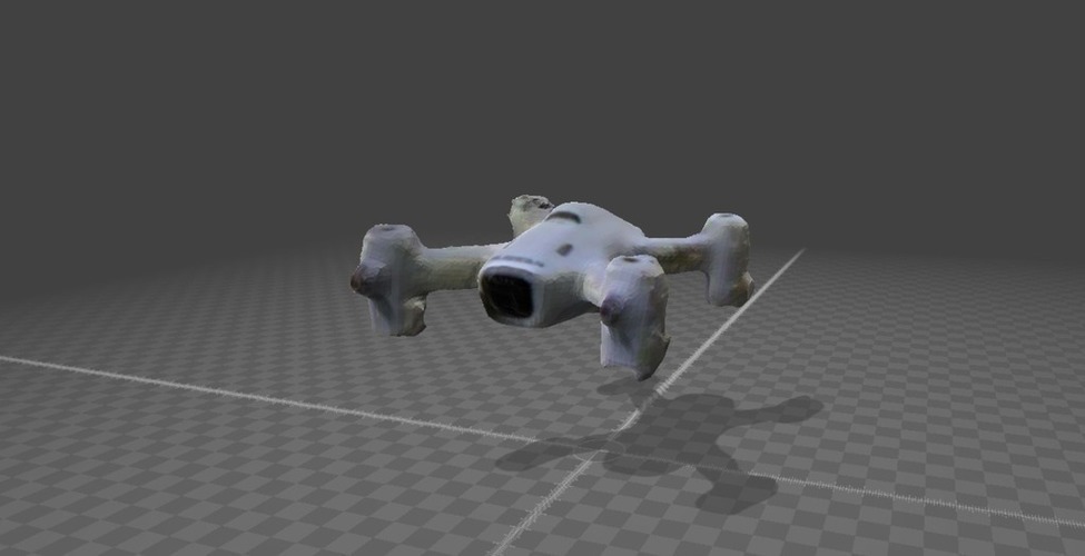 Hubsan Drone - Full body scan 3D Print 141067