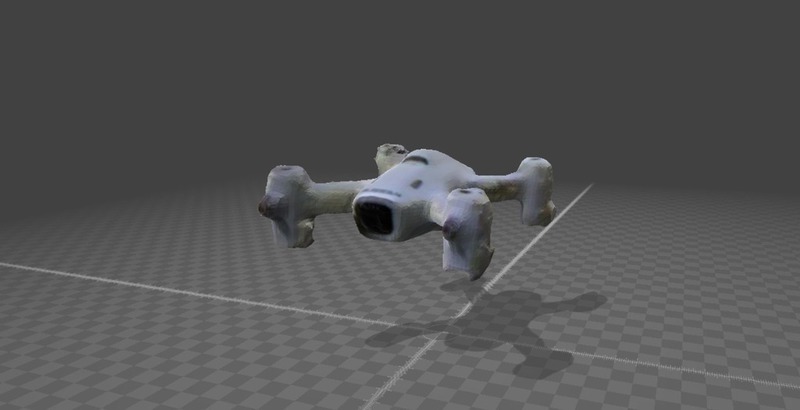 Hubsan Drone - Full body scan