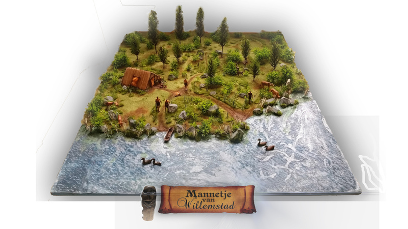Diorama - Project: "Mannetje van Willemstad"