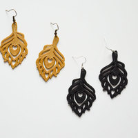Peacock earings - Thumbnail 3