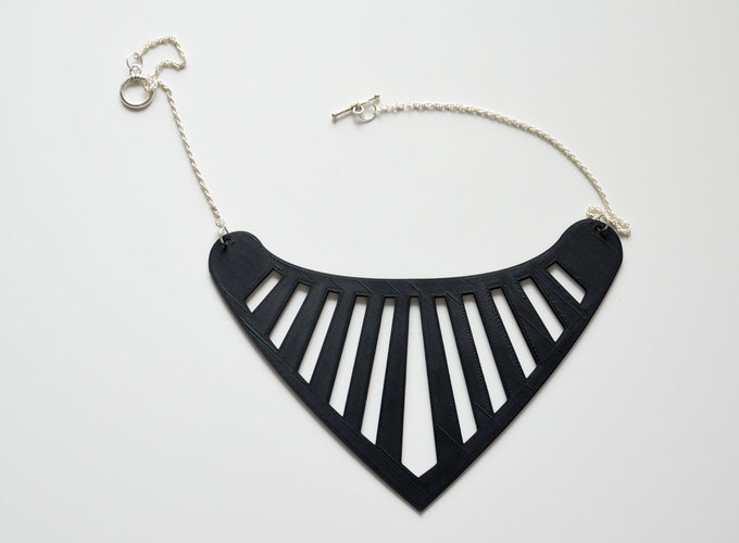 Triangle necklace 3D Print 141138