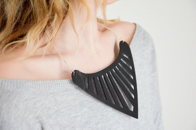 Triangle necklace 3D Print 141140