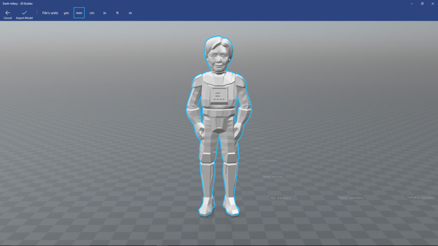 Darth-Hillary 3D Print 141146