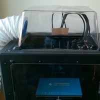 Small Ventilation Tube Adapter 3D Printing 141191