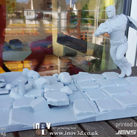 Avengers scene - Captain America 3D Printable Model  - Thumbnail 22