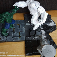 Avengers scene - Captain America 3D Printable Model  - Thumbnail 25