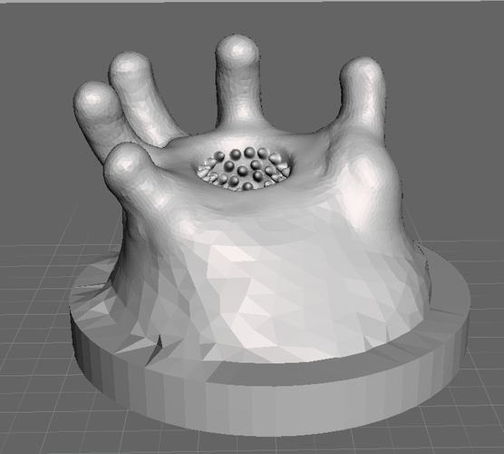 HellMouth Hand (28mm) 3D Print 141249