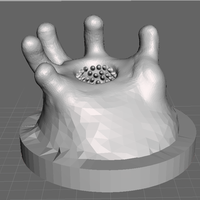 Small HellMouth Hand (28mm) 3D Printing 141249