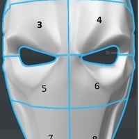 Deathstroke Mask with two eyes - Thumbnail 2