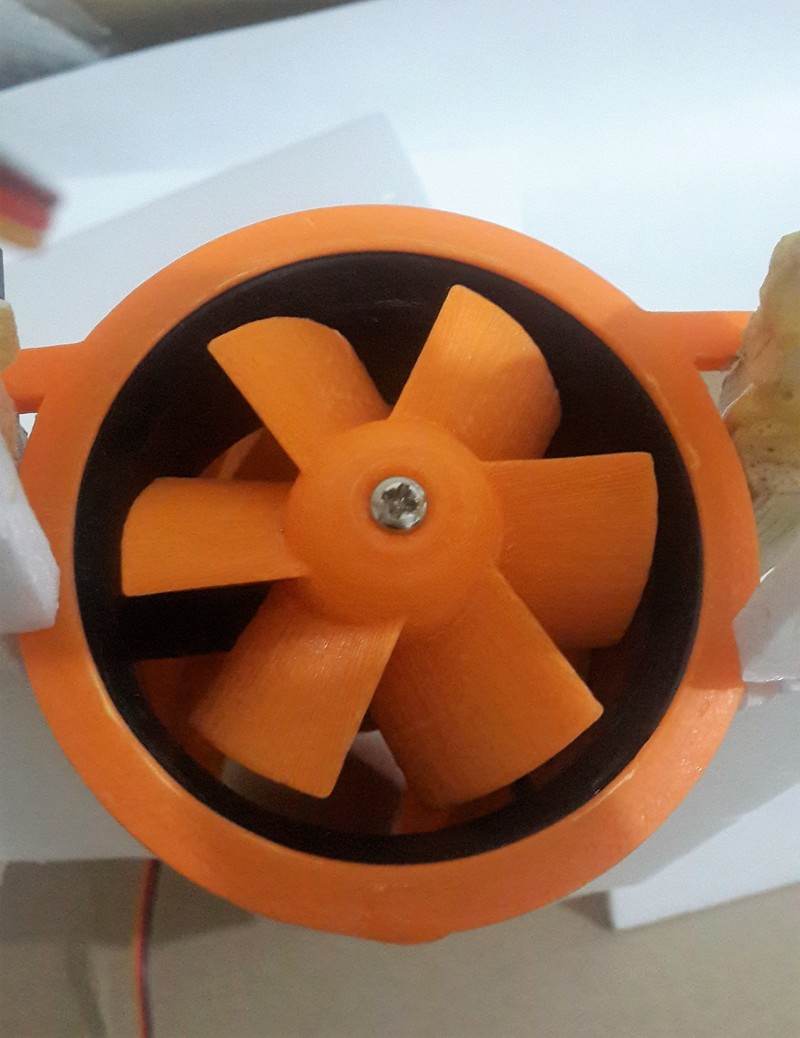  3800 kV ducted fan 64 mm 6 wings