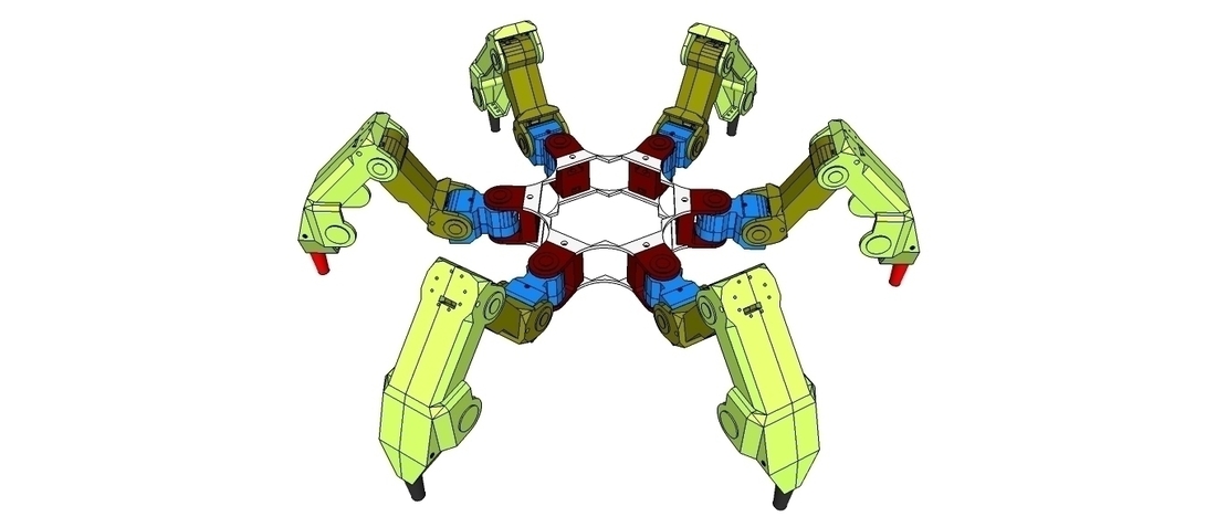 Hexapod - H1 - Tarsus 3D Print 141380