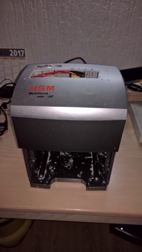 Conversion to plastic shredder 3D Print 141417