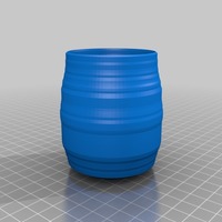 Small mini barrel 3D Printing 14148
