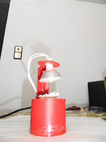hydroponic lamp 3D Print 141512