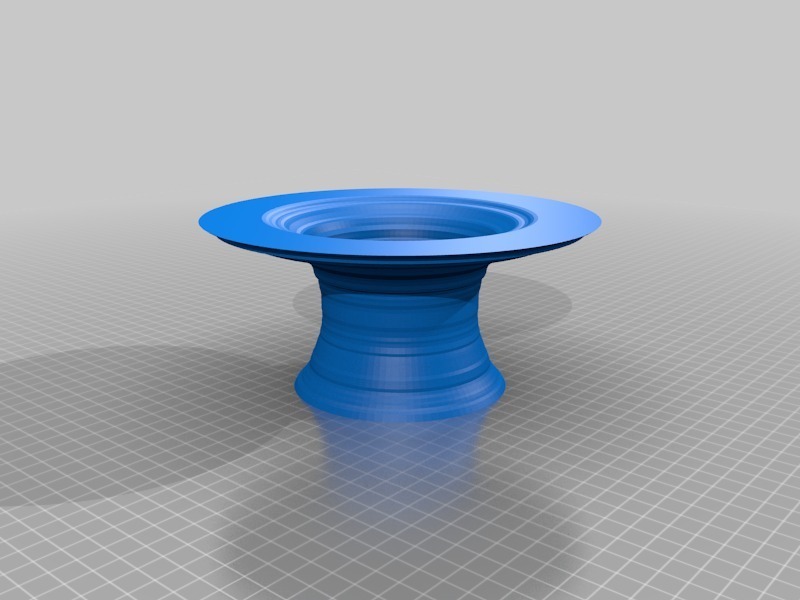 top hat vase stl