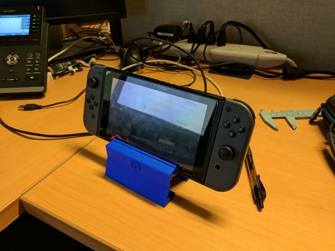 Nintendo Switch Charging Dock Solid 3D Print 141609