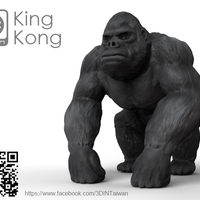 Small King_kong 3D Printing 141613