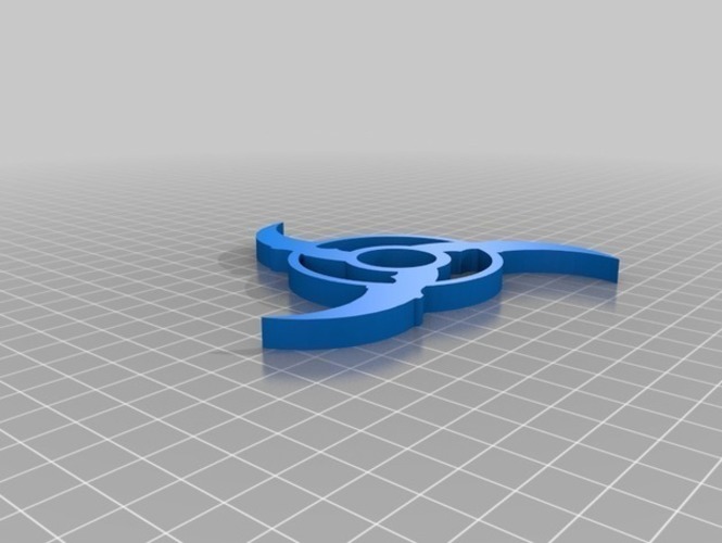 CSGO Karambit knife fidget spinner 3D Print 141615
