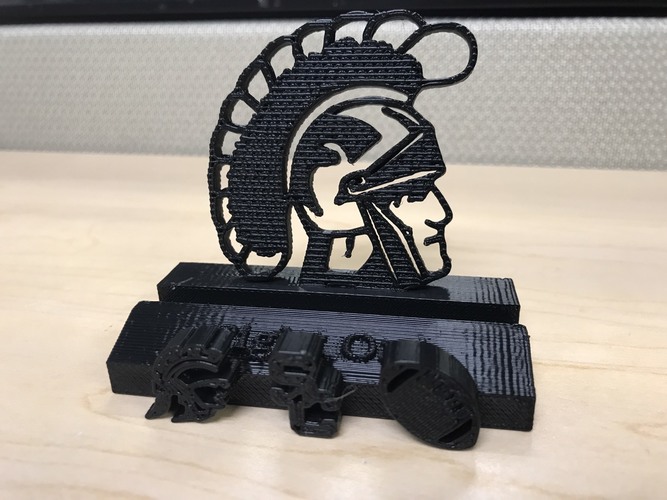 USC Trojans Fight On Phone Stand (multiple designs) 3D Print 141617