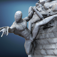 Avengers scene - SPIDERMAN / 3D Printable Model - Thumbnail 4