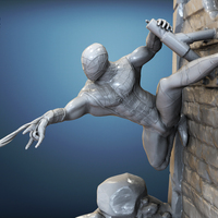 Avengers scene - SPIDERMAN / 3D Printable Model - Thumbnail 6