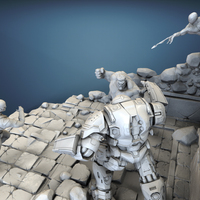 Avengers scene - SPIDERMAN / 3D Printable Model - Thumbnail 8
