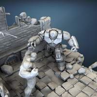 Avengers scene - SPIDERMAN / 3D Printable Model - Thumbnail 9