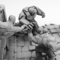 Avengers scene - SPIDERMAN / 3D Printable Model - Thumbnail 11