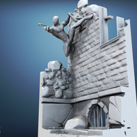 Avengers scene - SPIDERMAN / 3D Printable Model - Thumbnail 17