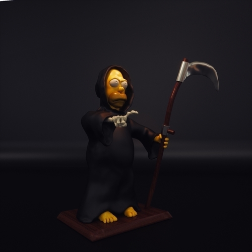 Homer Grim Reaper  3D Print 141710