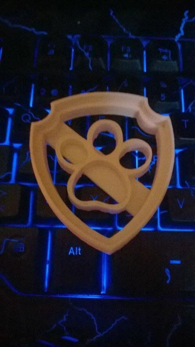 paw patrol cookie cutter 
