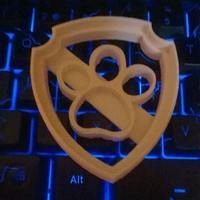Small paw patrol cookie cutter  3D Printing 141729