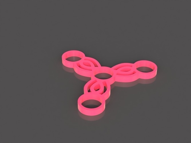 Fancy Fidget Spinner 2 3D Print 141819