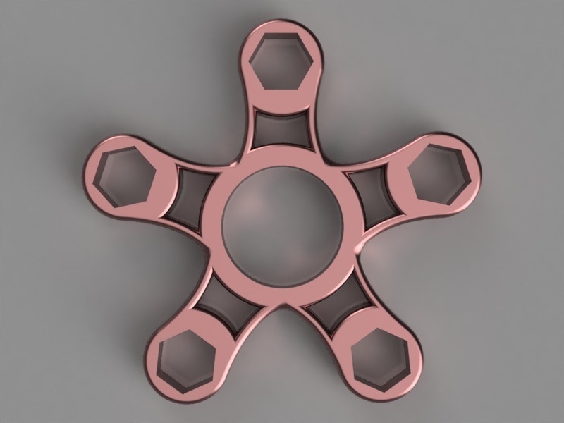 10mm Nut Fidget Spinner