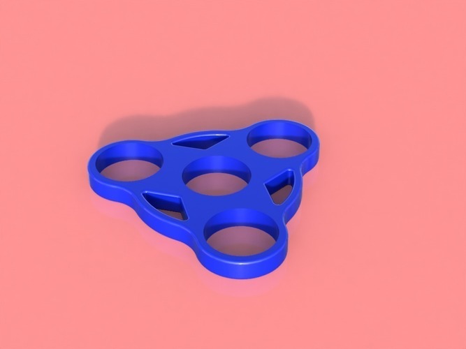 Cool Fidget Spinner  ( Triple )  3D Print 141824
