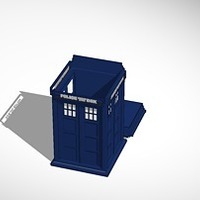 Tardis cookie jar/ box - Thumbnail 2