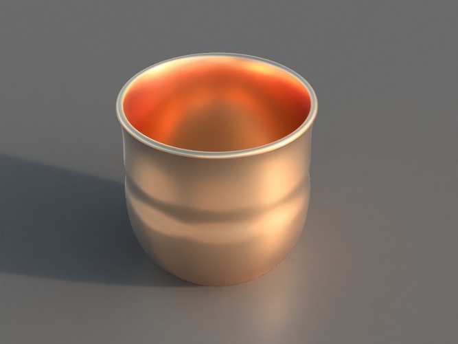 Golden Cup 3D Print 141856