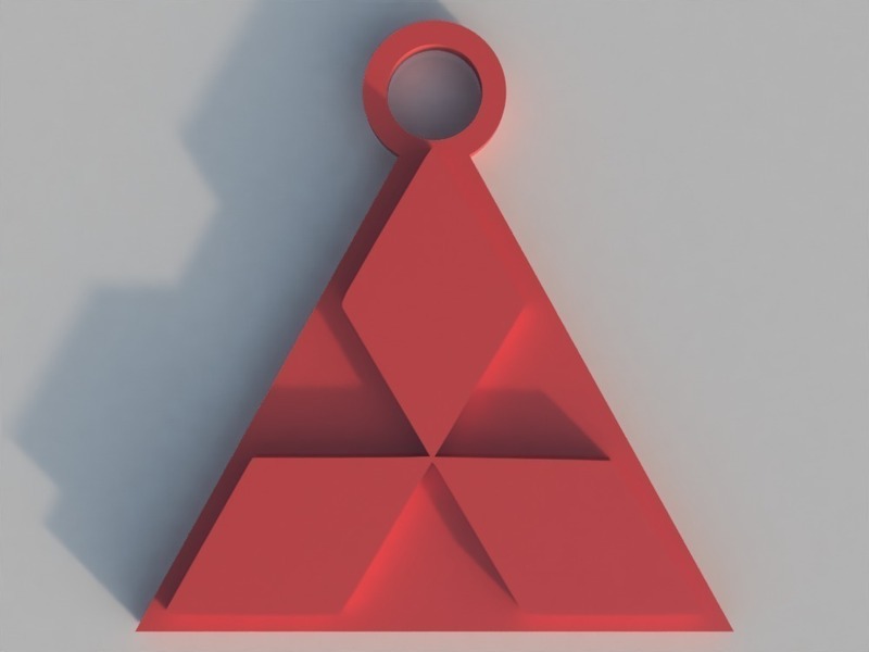 Mitsubishi Key Chain