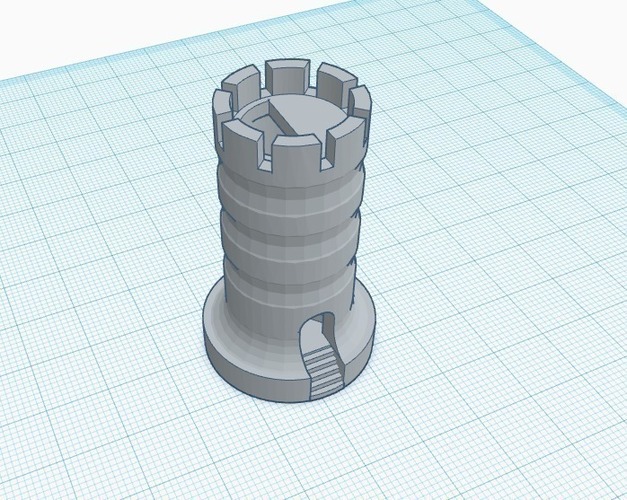 Rook With Staircase  3D Print 141901