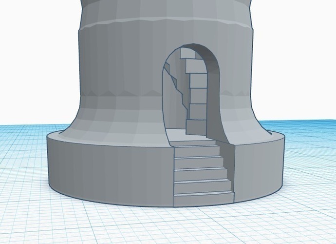 Rook With Staircase  3D Print 141902
