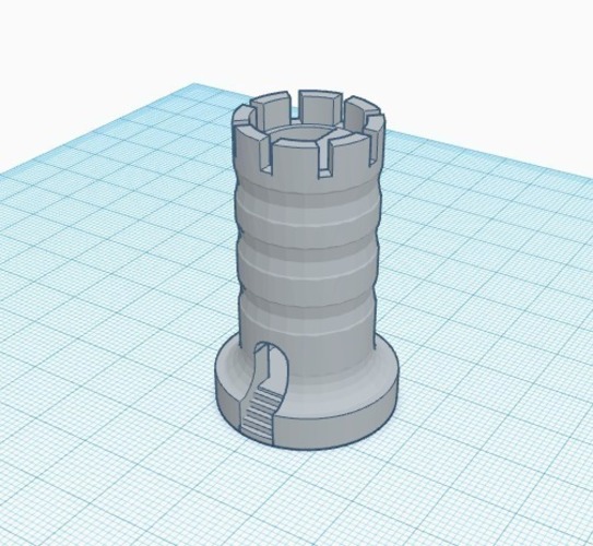 Rook With Staircase  3D Print 141904