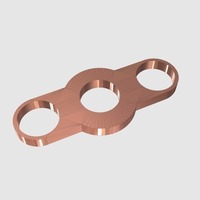 Small Fidget Spinner ABS 3D Printing 141907