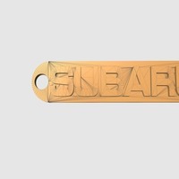 Small Subaru Key chain  3D Printing 141912