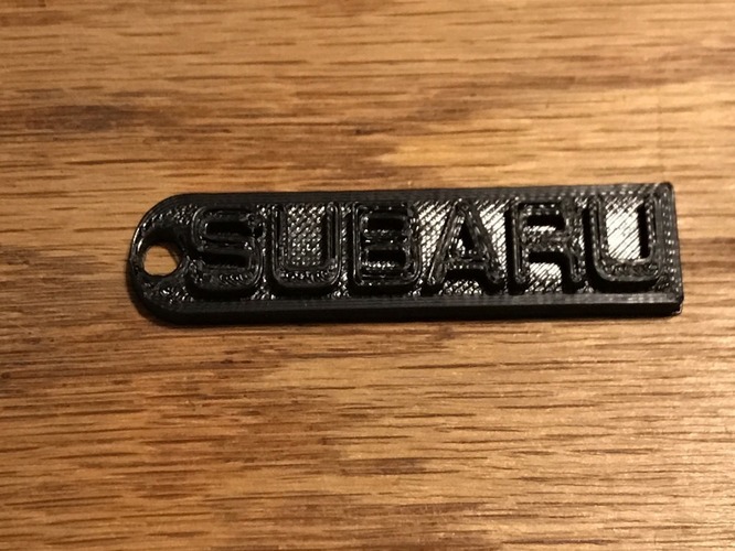 Subaru Key chain  3D Print 141913