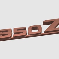 Small Nissan 350Z keychain 3D Printing 141917