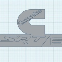 Cummins SRT 6 badge - Thumbnail 2