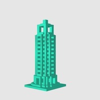 Small Skyscraper  3D Printing 141927