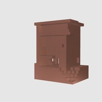 Small Modern House 3D Printing 141933