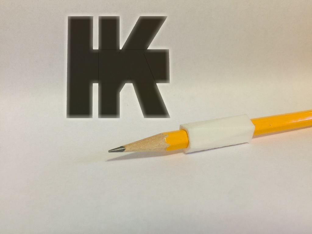 3d printed pencil grip