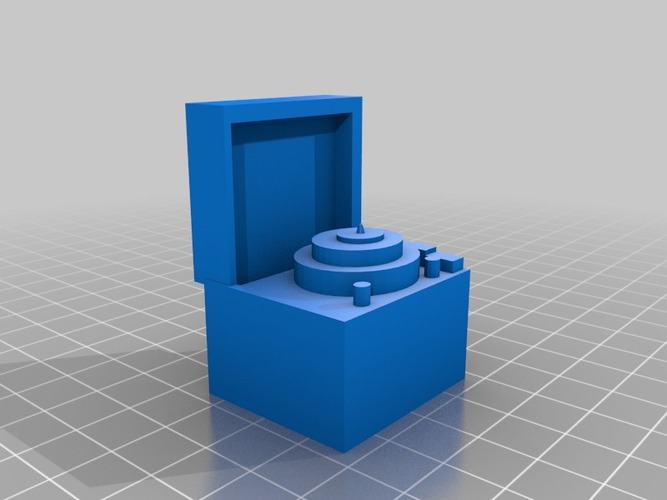 3d printer printing record player 3D Print 14194